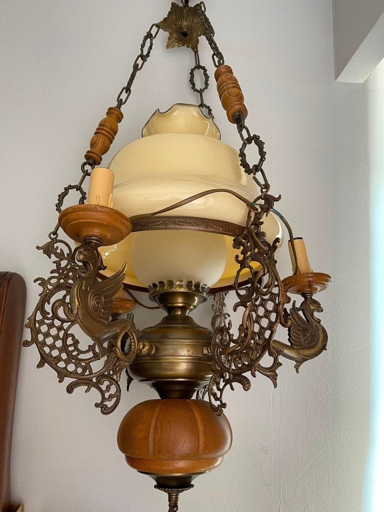 Superbe lampe belge, Antiquités & Art, Enlèvement