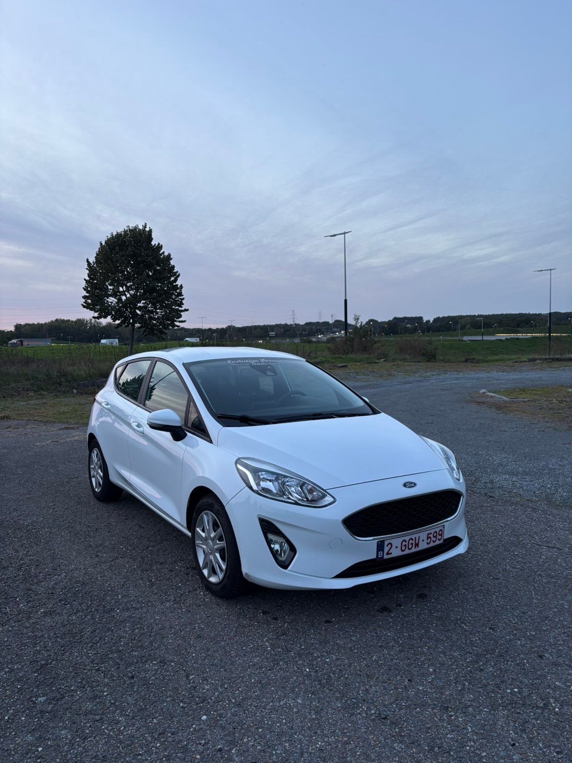 Ford fiesta mk8, Auto's, Voorwielaandrijving, Stof, Wit, 5 deurs