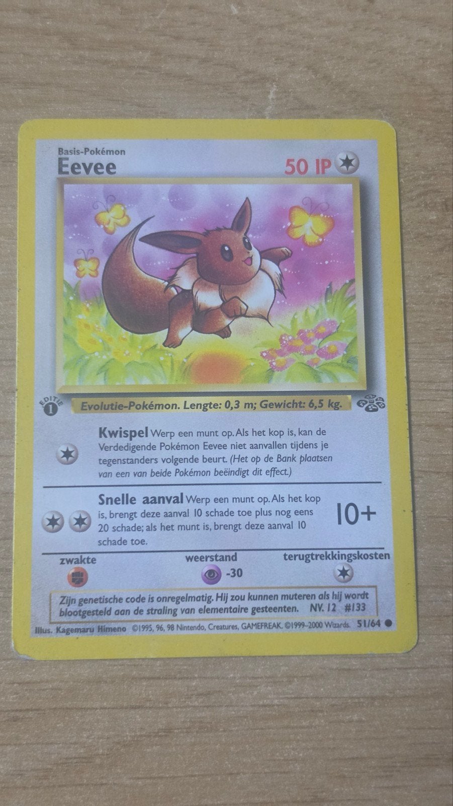 Eevee 51/64, Enlèvement