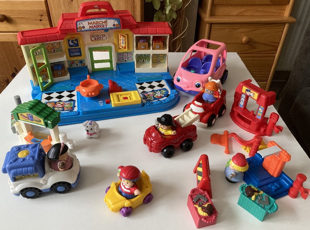 Little People Fisher Price - lot en vrac, Kinderen en Baby's, Ophalen, Gebruikt, Met geluid