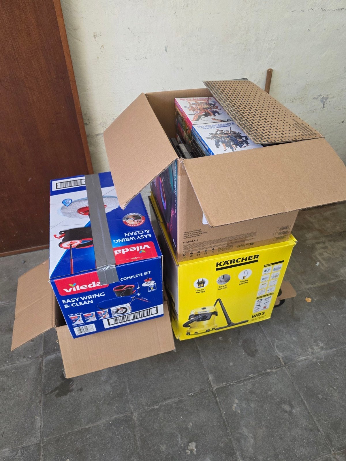 Lot dvds, Ophalen