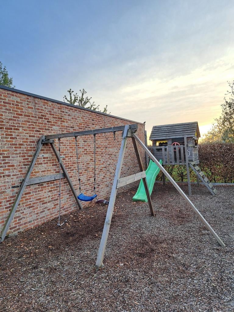 Speelhuis, Kinderen en Baby's, Speelgoed | Buiten | Speeltoestellen, Ophalen, Schommel