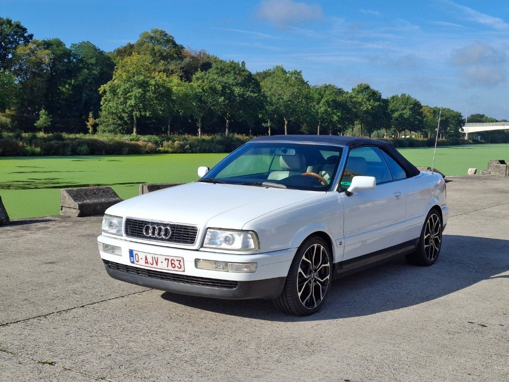 Audi 80 Cabrio, Cuir, Achat, Beige, 1350 kg