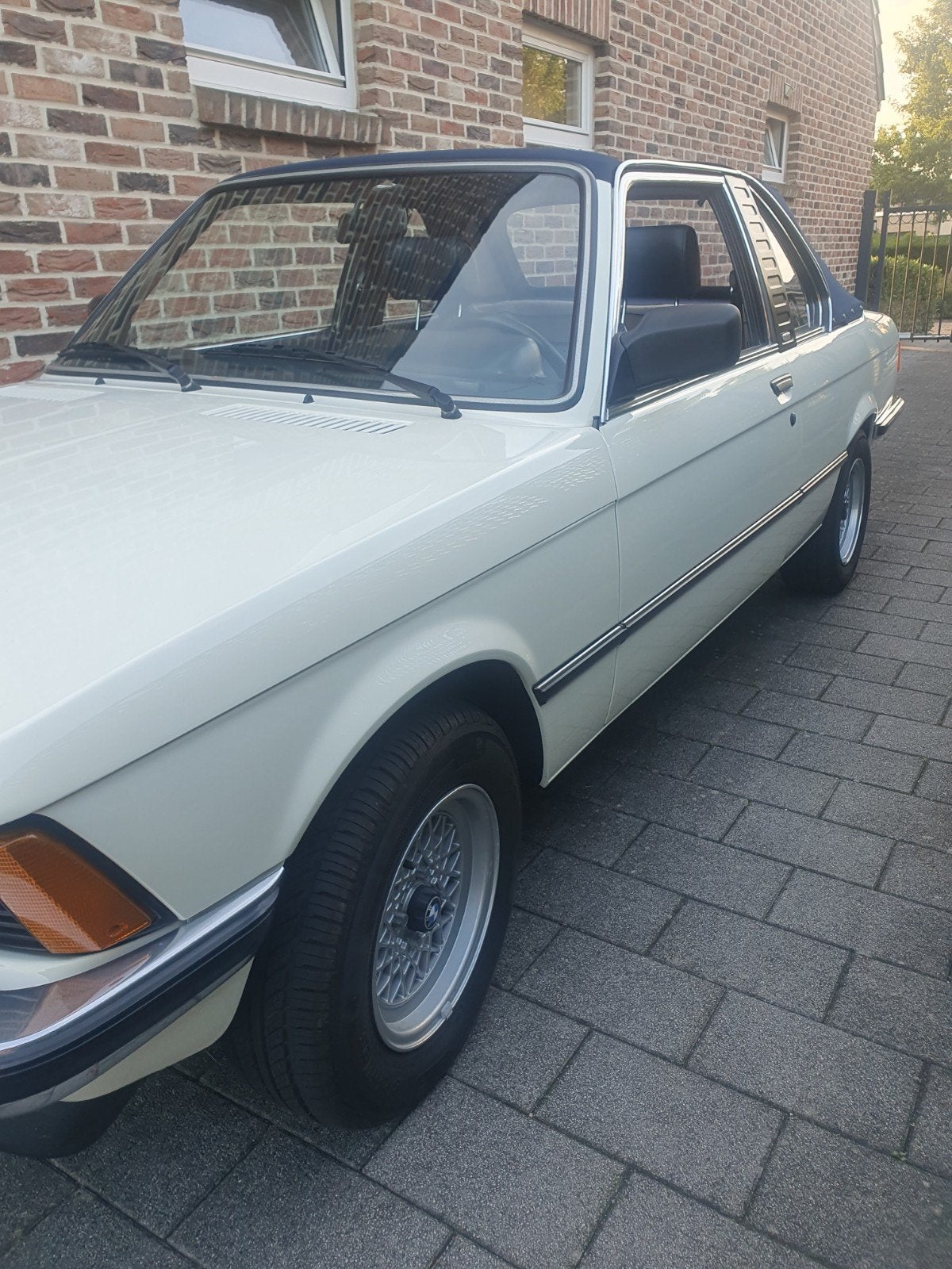 Bmw 323i e21 baur, Auto's, Oldtimers, Achterwielaandrijving, Cabriolet, Wit, Leder