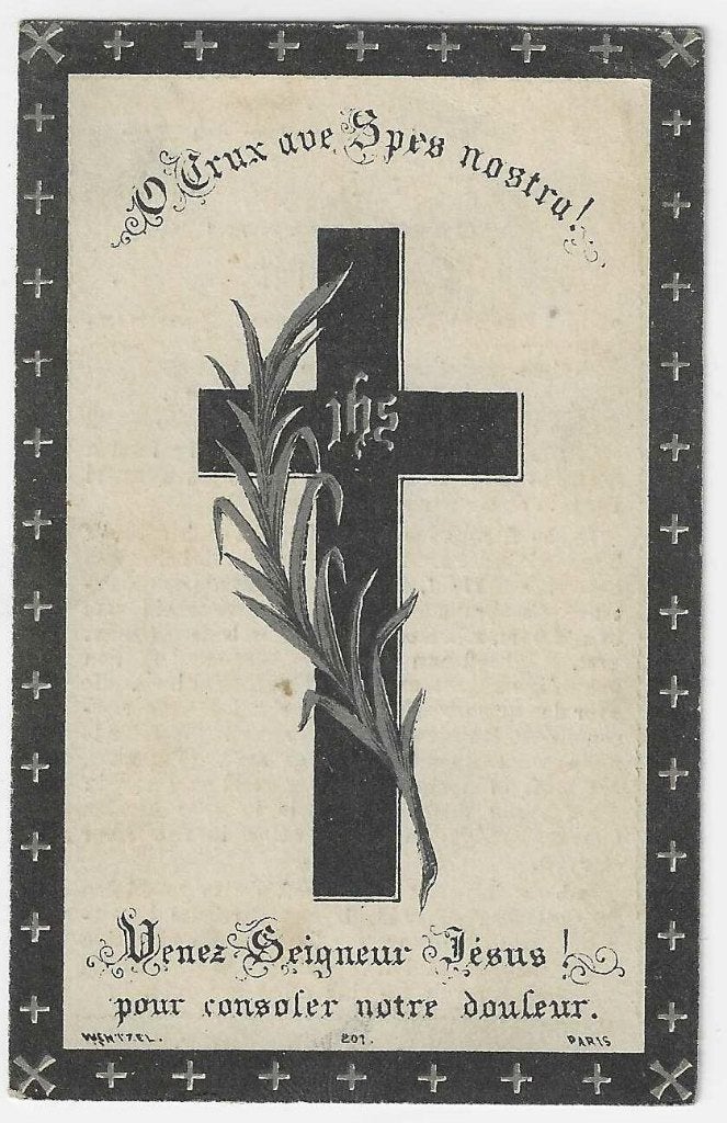 Marie-Elisabeth Hermans, ? 1802 - Heusden 1879, Enlèvement ou Envoi, Image pieuse