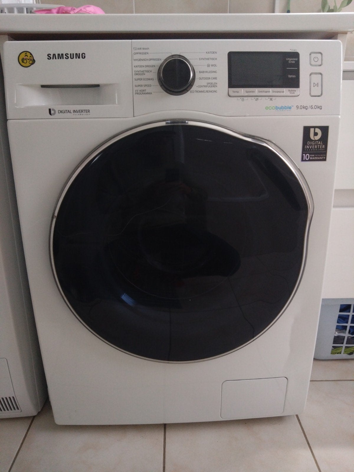 Lave-linge séchant SAMSUNG (defect), Electroménager, Enlèvement, Utilisé