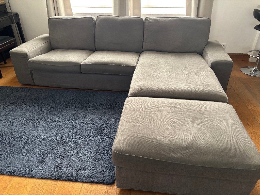 Canapé d'angle, 100 à 125 cm, 250 à 300 cm, Banc d'angle, Quatre personnes ou plus