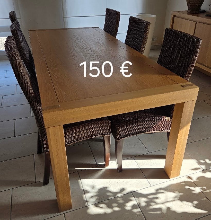 Woonkamer meubels naturel eik, Ophalen, Zo goed als nieuw, Modern landelijk