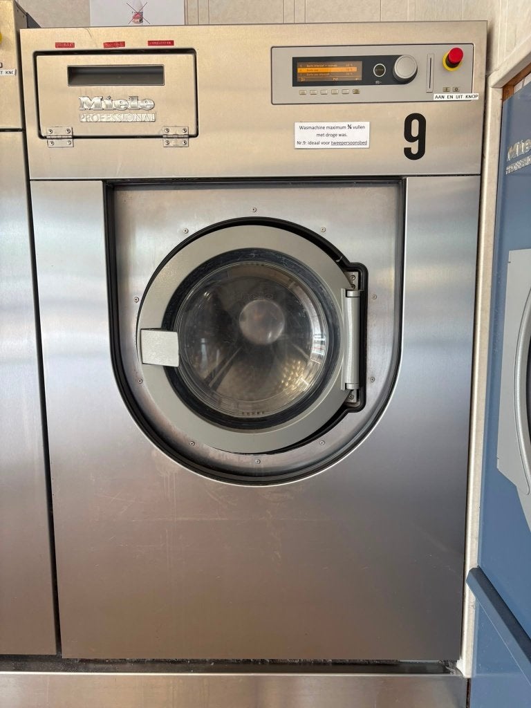Lave-linge professionnel Miele 18 kg, Programme lavage à la main, Chargeur frontal, Enlèvement, Utilisé