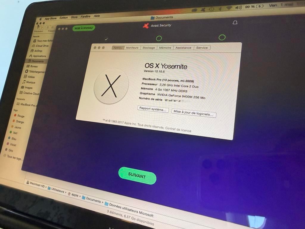 Macbook pro 13’´, Enlèvement ou Envoi, Utilisé