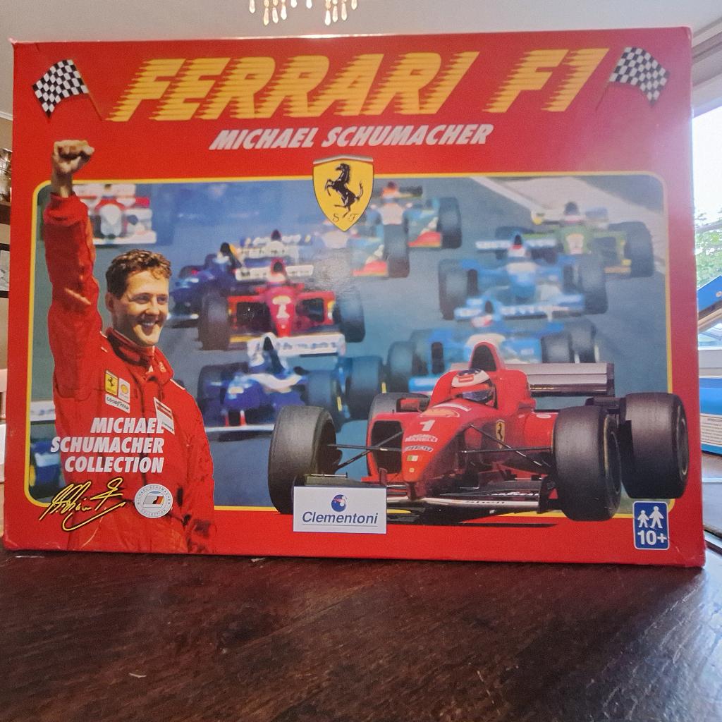 ferrari f1 michael schumacher clementoni, Trois ou quatre joueurs, Envoi, Utilisé, Autre