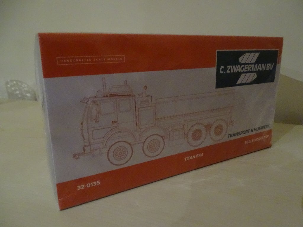 Titan 8x4 zwaar transport truck C Zwagerman nieuw in OVP, Ophalen of Verzenden, Nieuw, Bus of Vrachtwagen, Overige merken