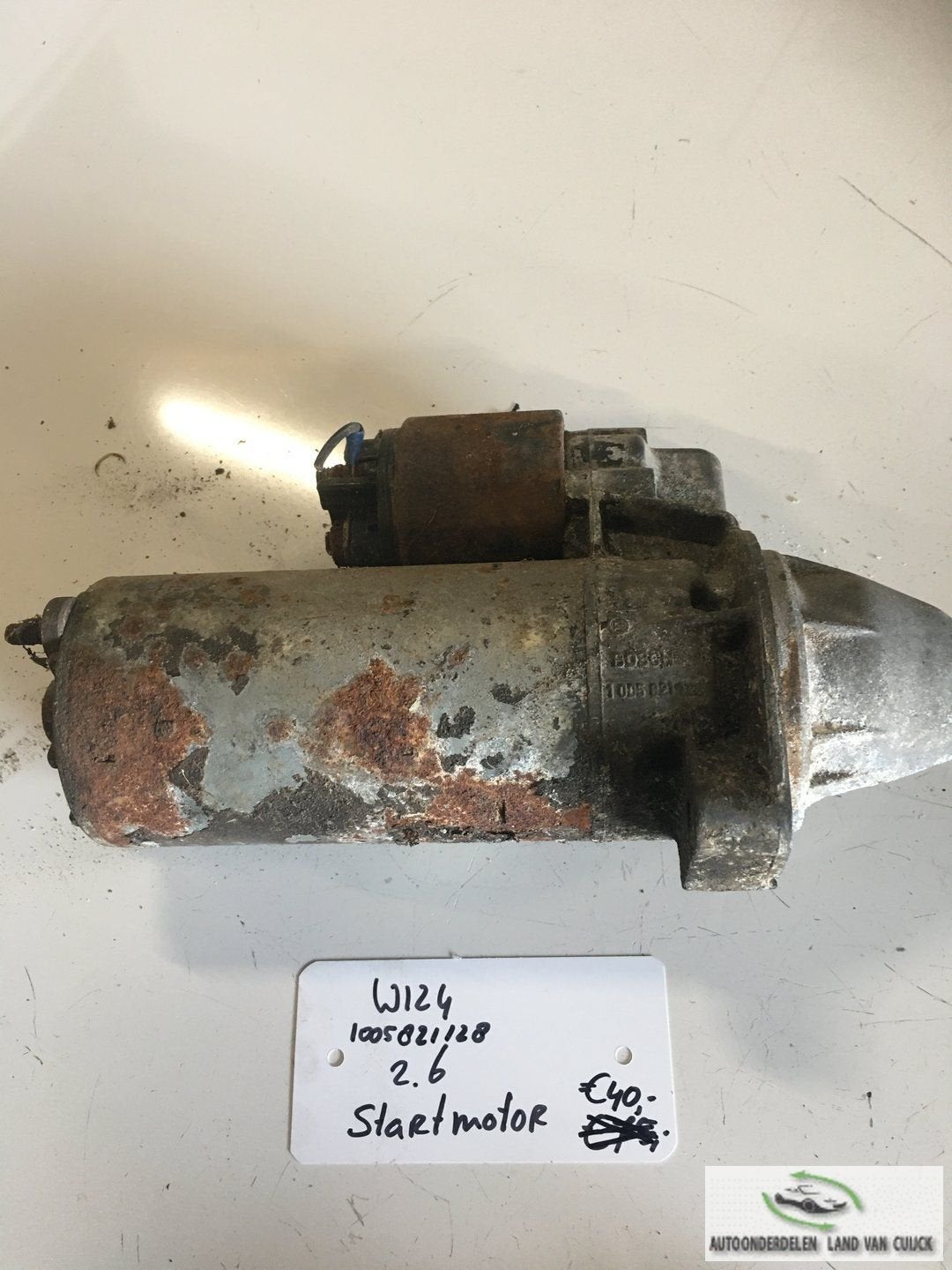 Mercedes W124 2.6 Startmotor, Auto-onderdelen, Gebruikt, -, -, Ophalen of Verzenden