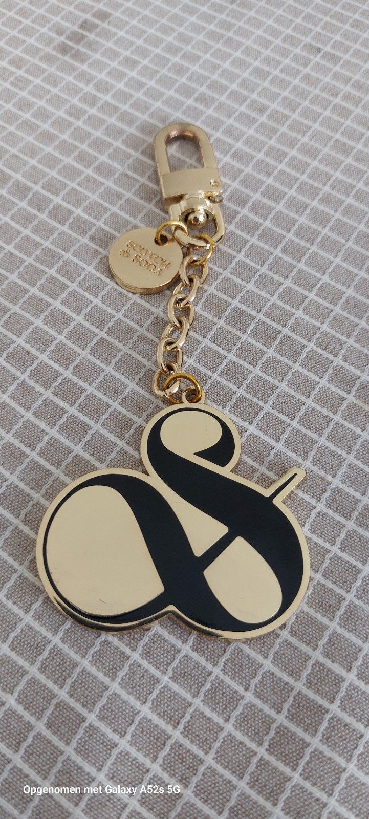 Sleutelhanger Scotch &Soda, Ophalen
