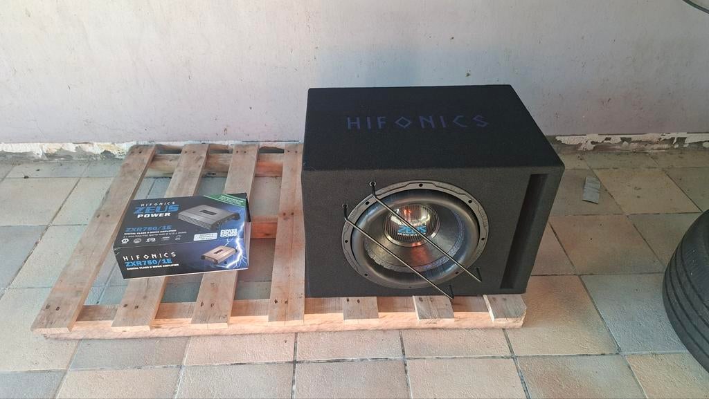 hifonics zspl12r subwoofer, Ophalen