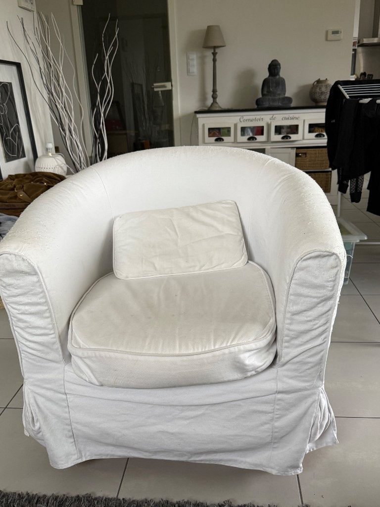 Fauteuil, Huis en Inrichting, Fauteuils, Ophalen, Gebruikt, Stof