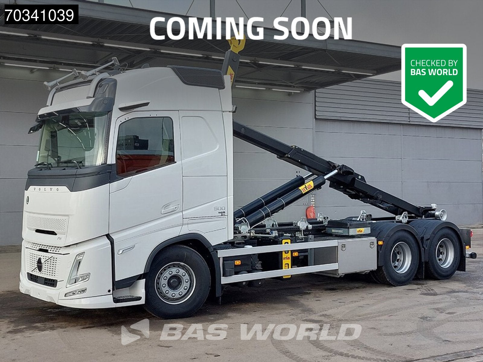 Volvo FH 500 6X2 COMING SOON! Aero HYVA 26-60S Full air Lift, Automaat, Achterwielaandrijving, Euro 6, Wit