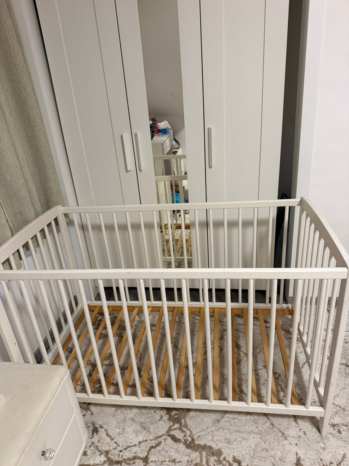 Babybed, Kinderen en Baby's, Ophalen, Zo goed als nieuw
