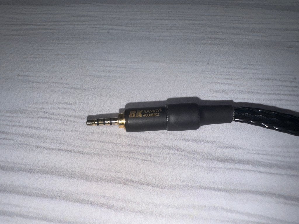 Meze koperen XLR naar 2.5 adapter hoofdtelefoon adapter, TV, Hi-fi & Vidéo, Enlèvement, Neuf, Moins de 2 mètres, Autres câbles