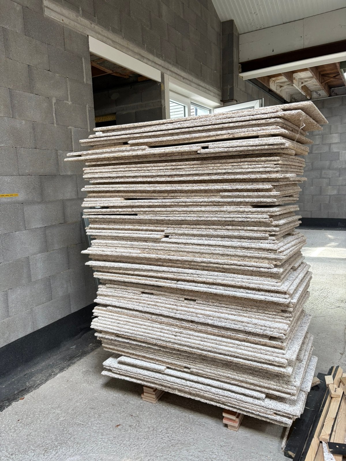 Lot Heraklith A2 afbouwpanelen / houtwol plafondpanelen, Doe-het-zelf en Bouw, Ophalen, Zo goed als nieuw, Overige materialen