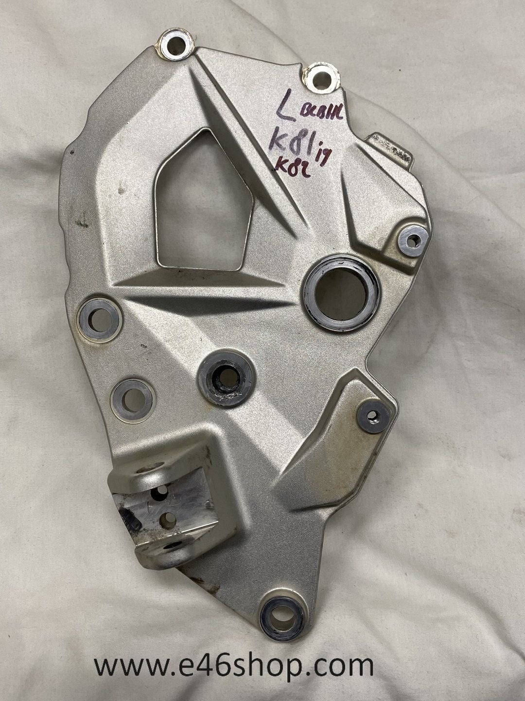 VOETSTEUNPLAAT SCHETSPLAAT LINKS BMW F750GS F850GS OE 467183, -, Utilisé, -, -