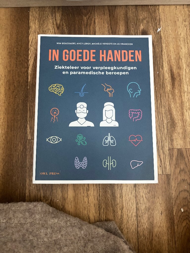 verpleegkunde boek: In goede handen, Ophalen of Verzenden, Nieuw, Hogeschool, Wim Bouckaert