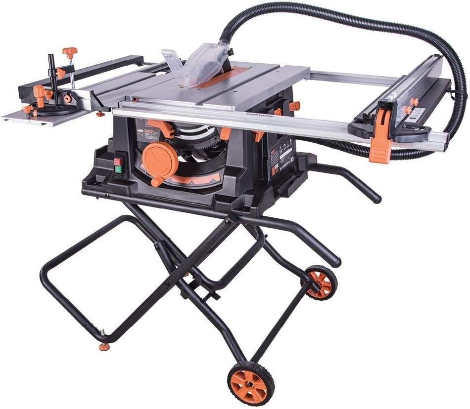 tafelzaag met schuifwagen, Doe-het-zelf en Bouw, Gereedschap | Zaagmachines, Ophalen, Gebruikt, Cirkelzaag, Evolution