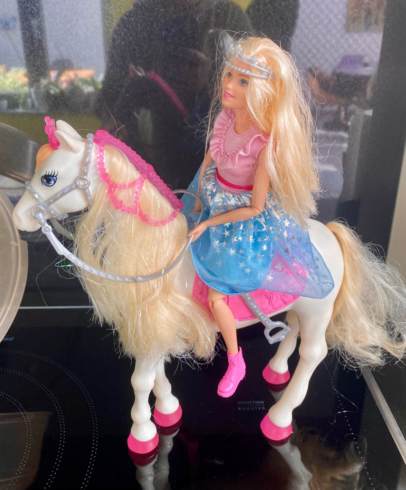 Barbie à cheval, Enfants & Bébés, Enlèvement ou Envoi, Comme neuf, Barbie