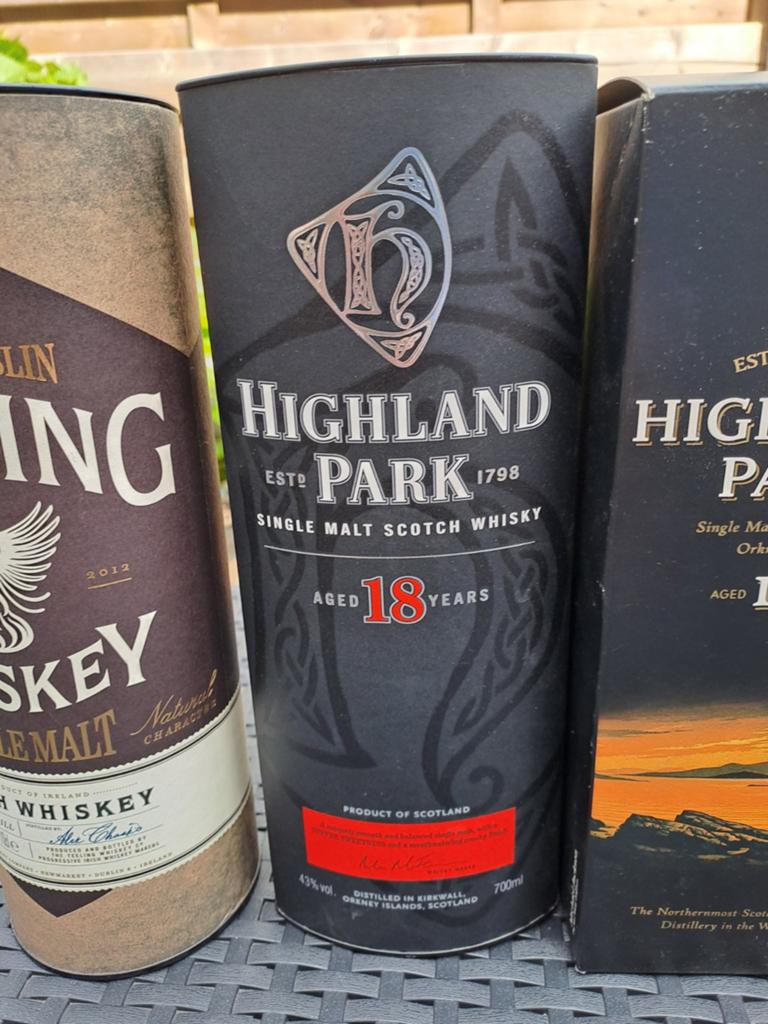 Whiskey, Enlèvement