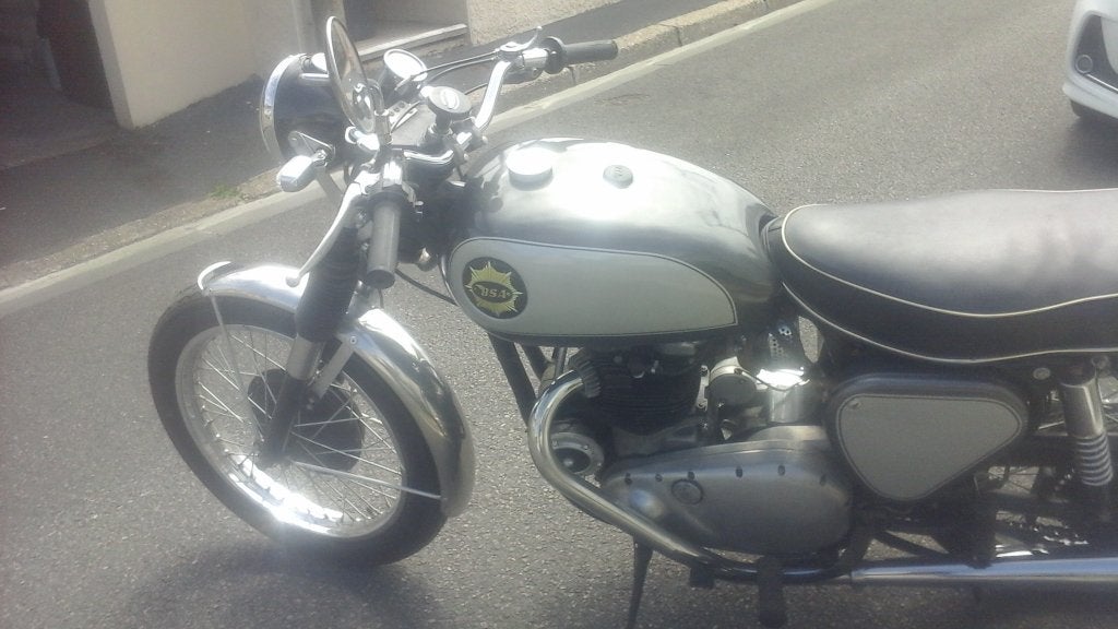 bsa 500 a7, 2 cilinders, Occasion, Overig, 500 cc