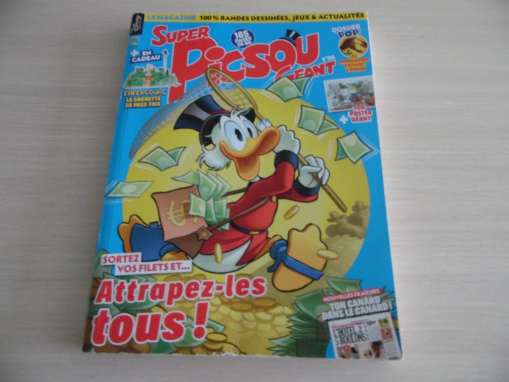 SUPER PICSOU GÉANT  N° 230, Enlèvement ou Envoi, Comme neuf, WALT DISNEY, Une BD