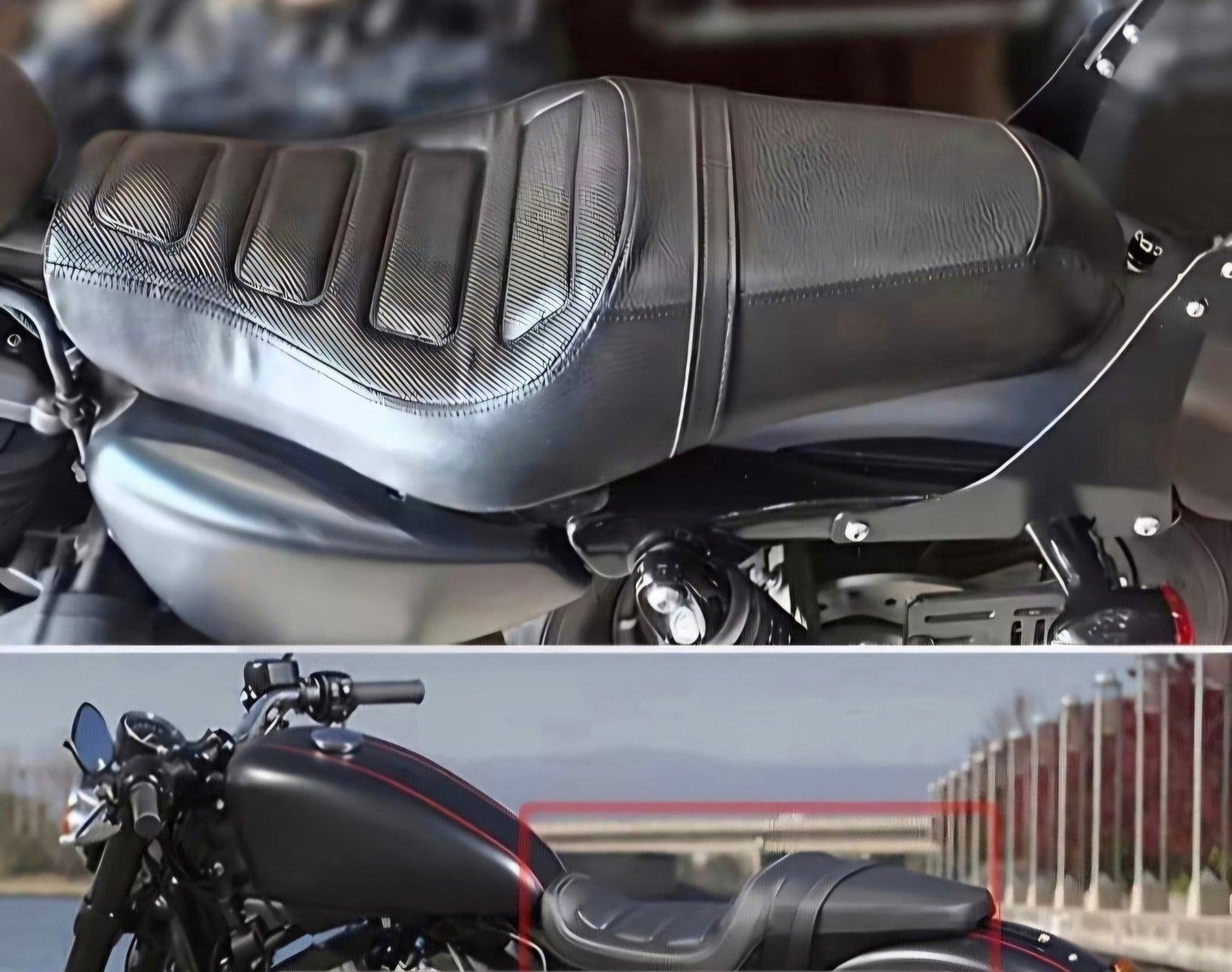 Harley Davidson zadel nieuw in doos, Ophalen