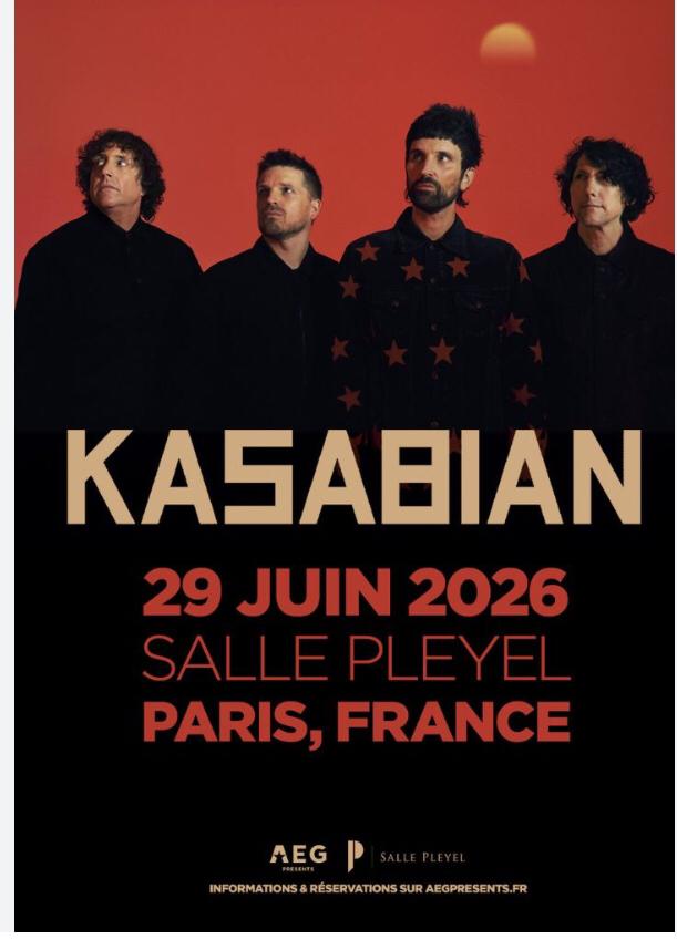 Concert Kasabian, Tickets & Billets, Deux personnes