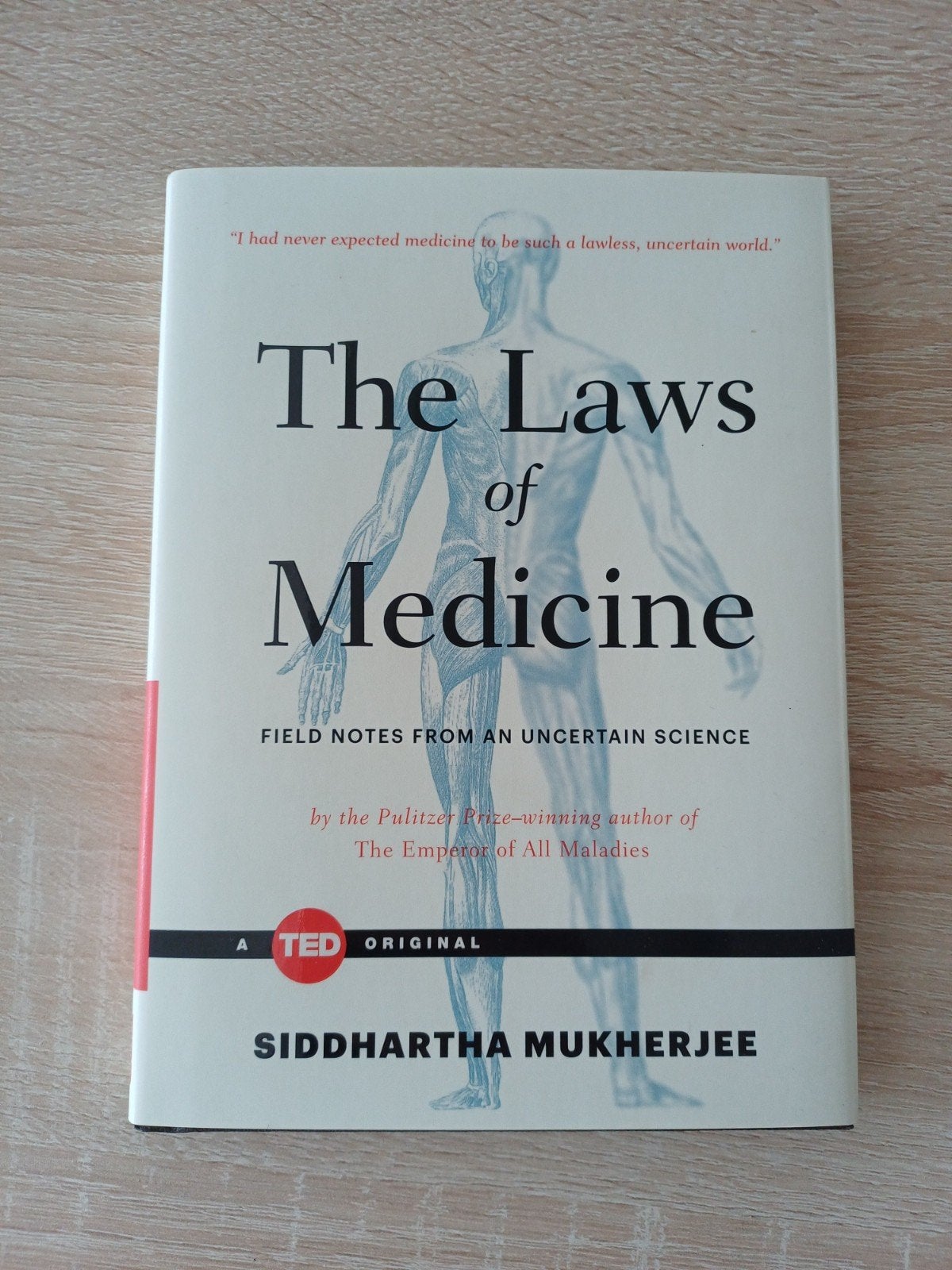 The Laws of Medicine - Siddhartha Mukherjee, Boeken, Ophalen of Verzenden