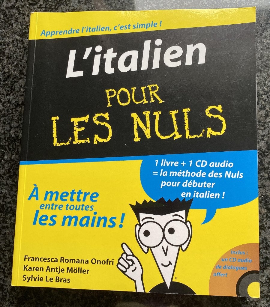 Livre L'italien pour LES NULS + CD - neuf, Enlèvement, Neuf, Autres niveaux