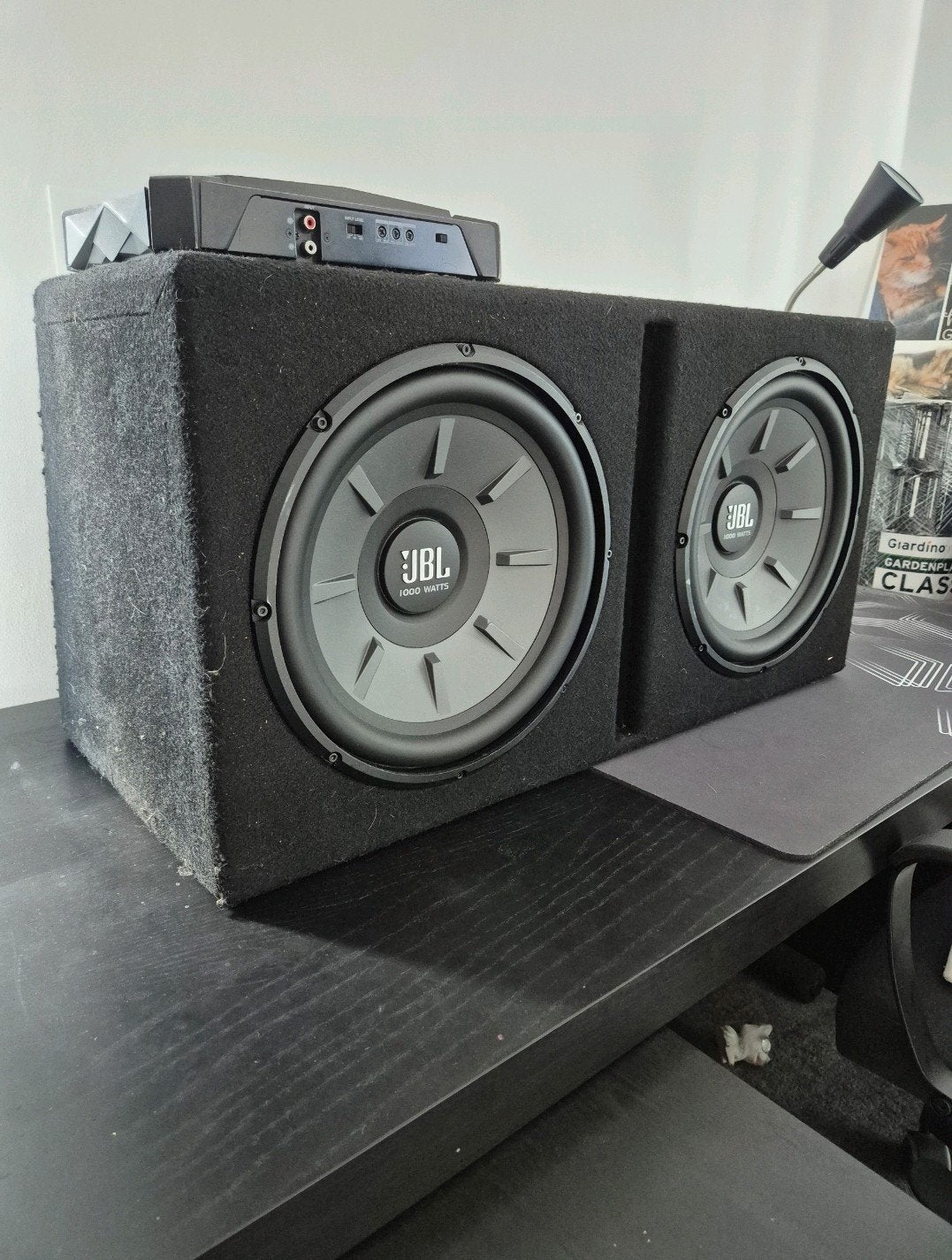 Subwoofer double 12 pouces JBL Stage 1220B +, Enlèvement