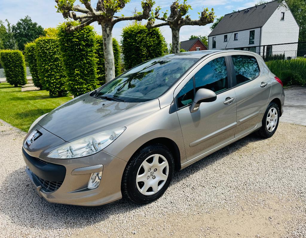 PRACHTIGE PEUGEOT 308 1.6HDI AIRCO GEKEURD, Auto's, Peugeot, Voorwielaandrijving, Stof, Parkeersensor, Bedrijf