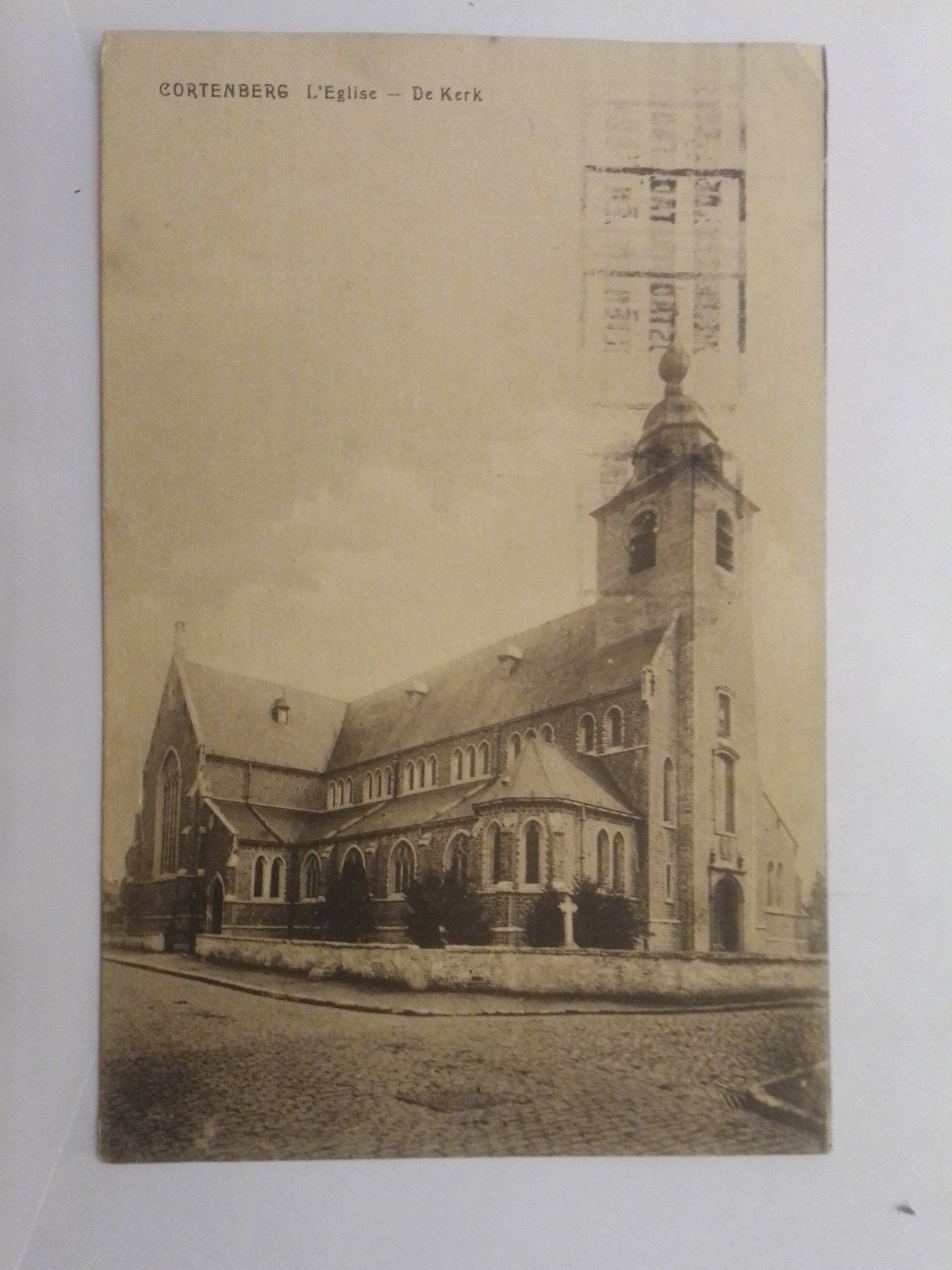 KORTENBERG CORTENBERG L'ÉGLISE, Collections, Envoi, 1920 à 1940, Affranchie, Brabant Flamand