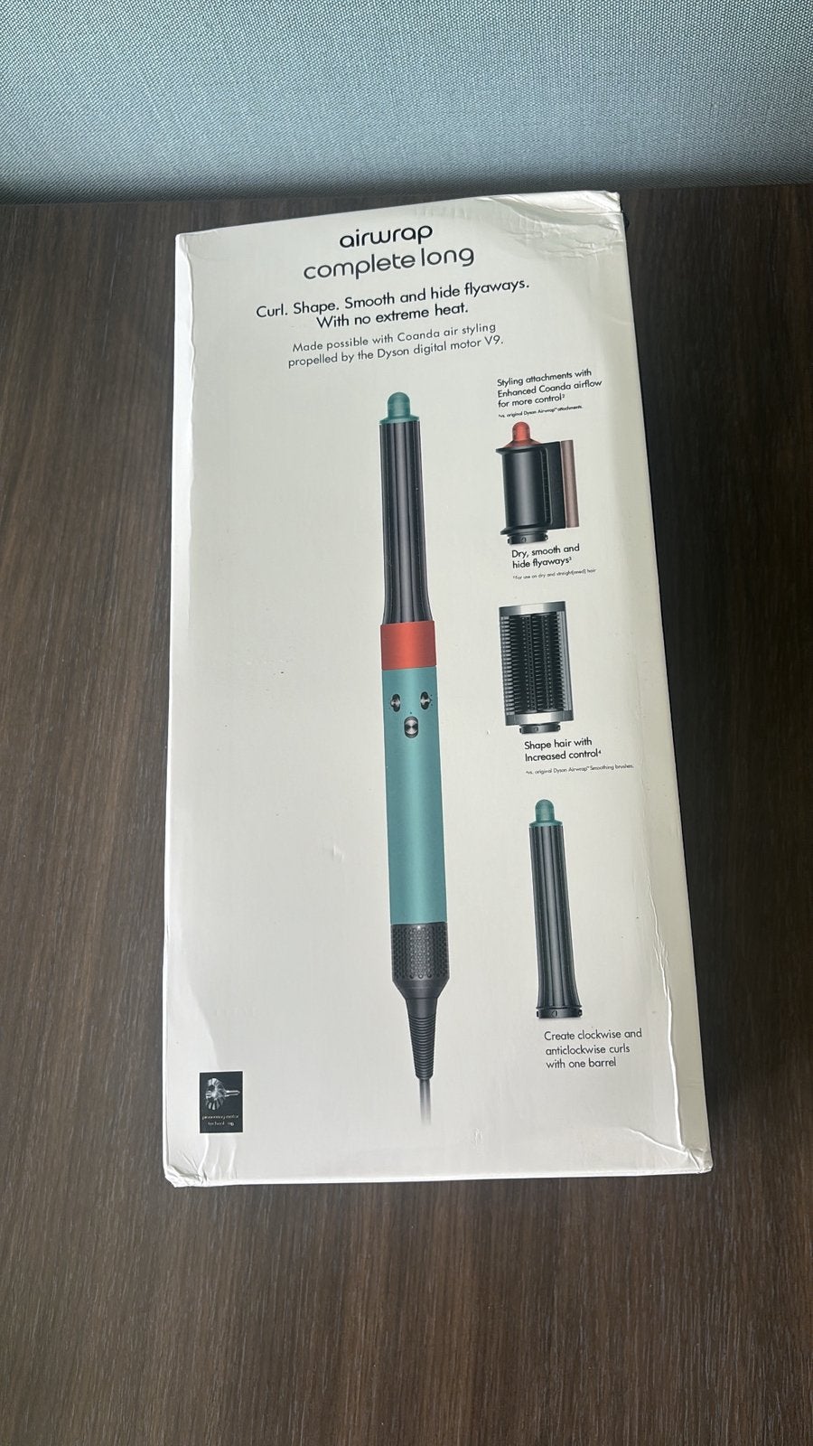 Dyson Airwrap Complete Long – Mint/Roze, Envoi, Comme neuf