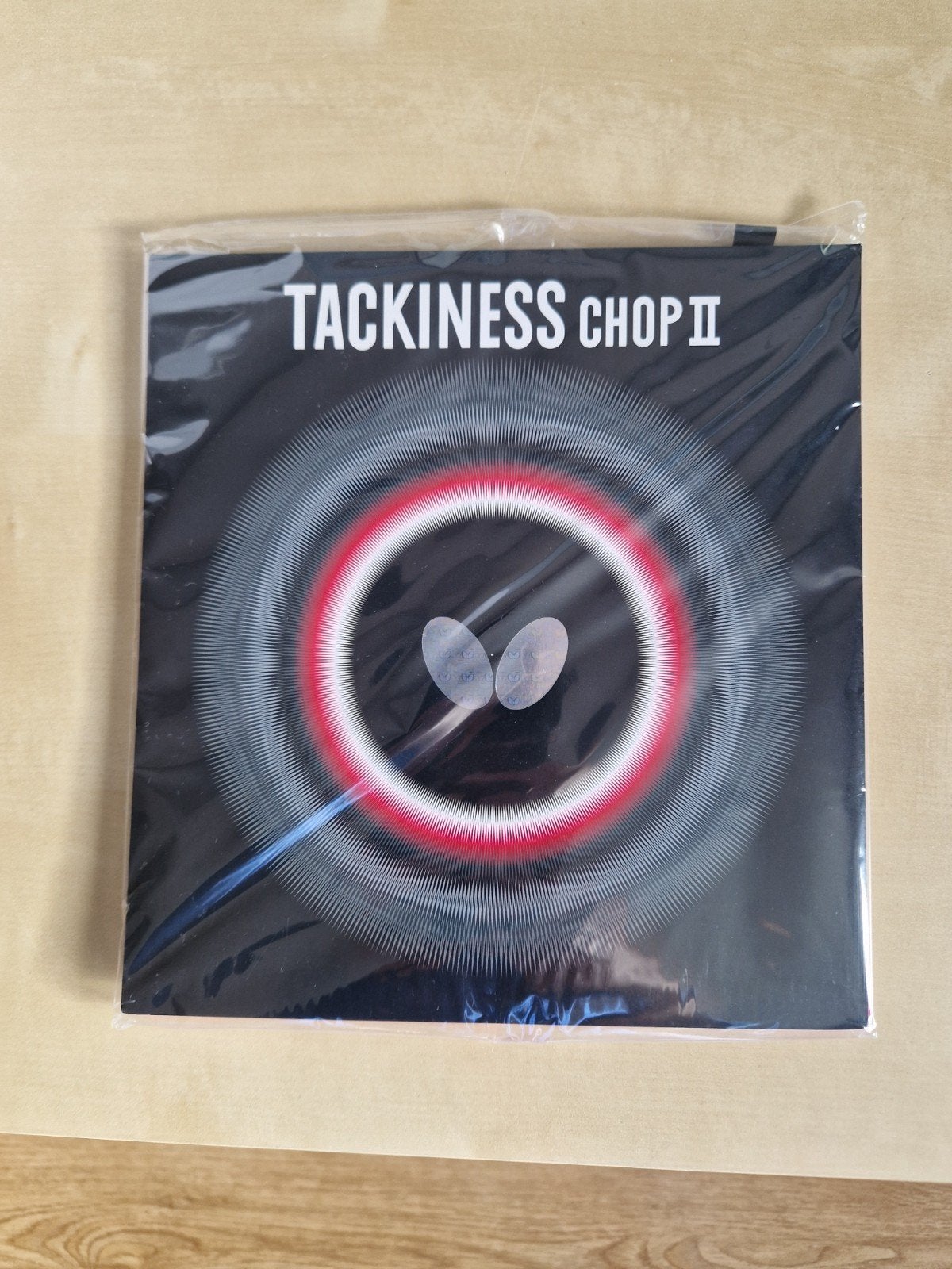 Tafeltennis rubber Tackiness Chop II 1,9mm zwart, Sport en Fitness, Ophalen of Verzenden