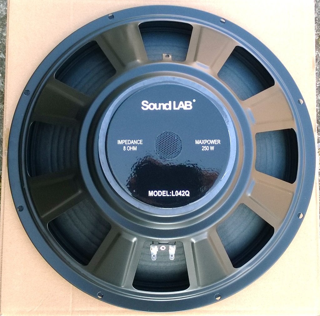 Woofer 15 inch 250 Watt (voor testdoeleinden), Autres marques, Enlèvement ou Envoi, Utilisé, Autres types