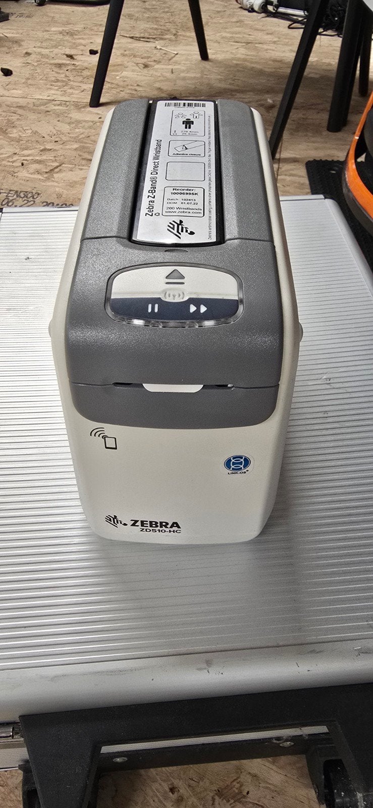 2x Zebra ZD510-HC polsbandjesprinter, Informatique & Logiciels, Enlèvement, Comme neuf, Zebra