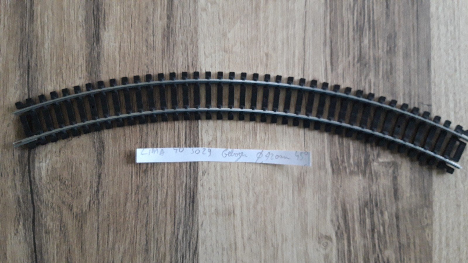 Lima 40 3029 rails courbes 720 mm, Enlèvement ou Envoi, Rails, Lima
