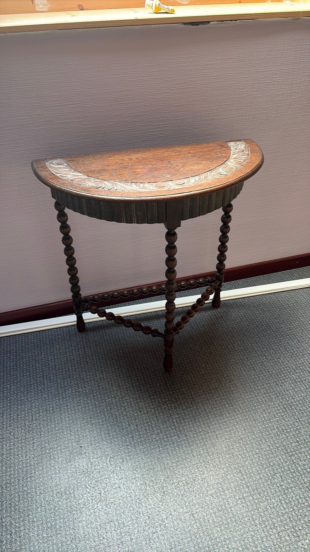 Antieke wandtafel, Huis en Inrichting, Ophalen, Zo goed als nieuw