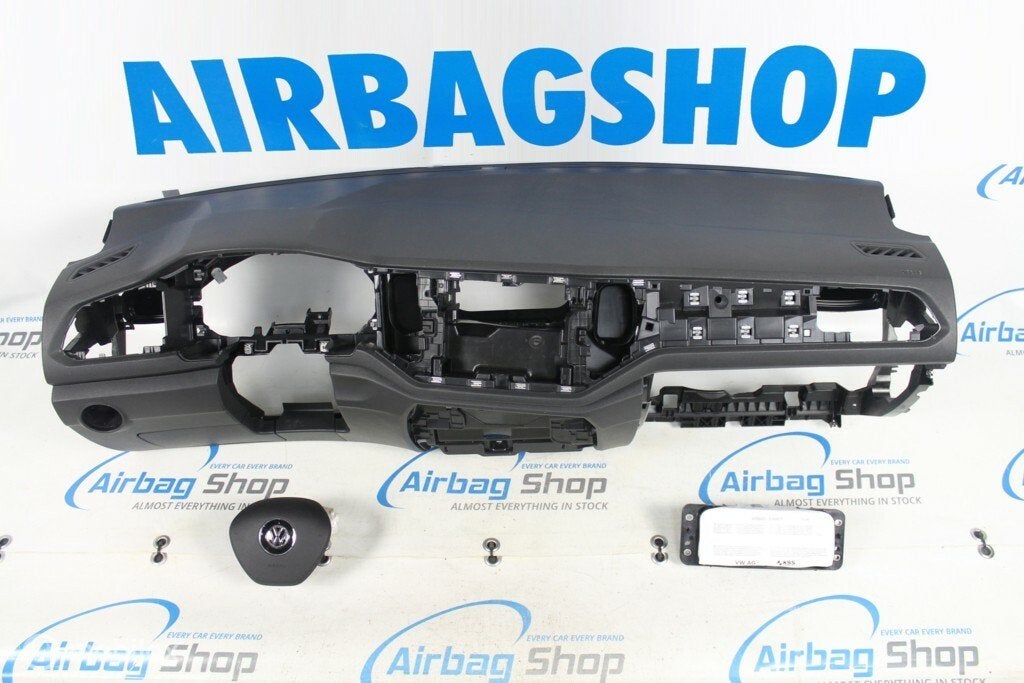Airbag kit - Tableau de bord Volkswagen T-roc (2017-....), Gebruikt, Ophalen of Verzenden