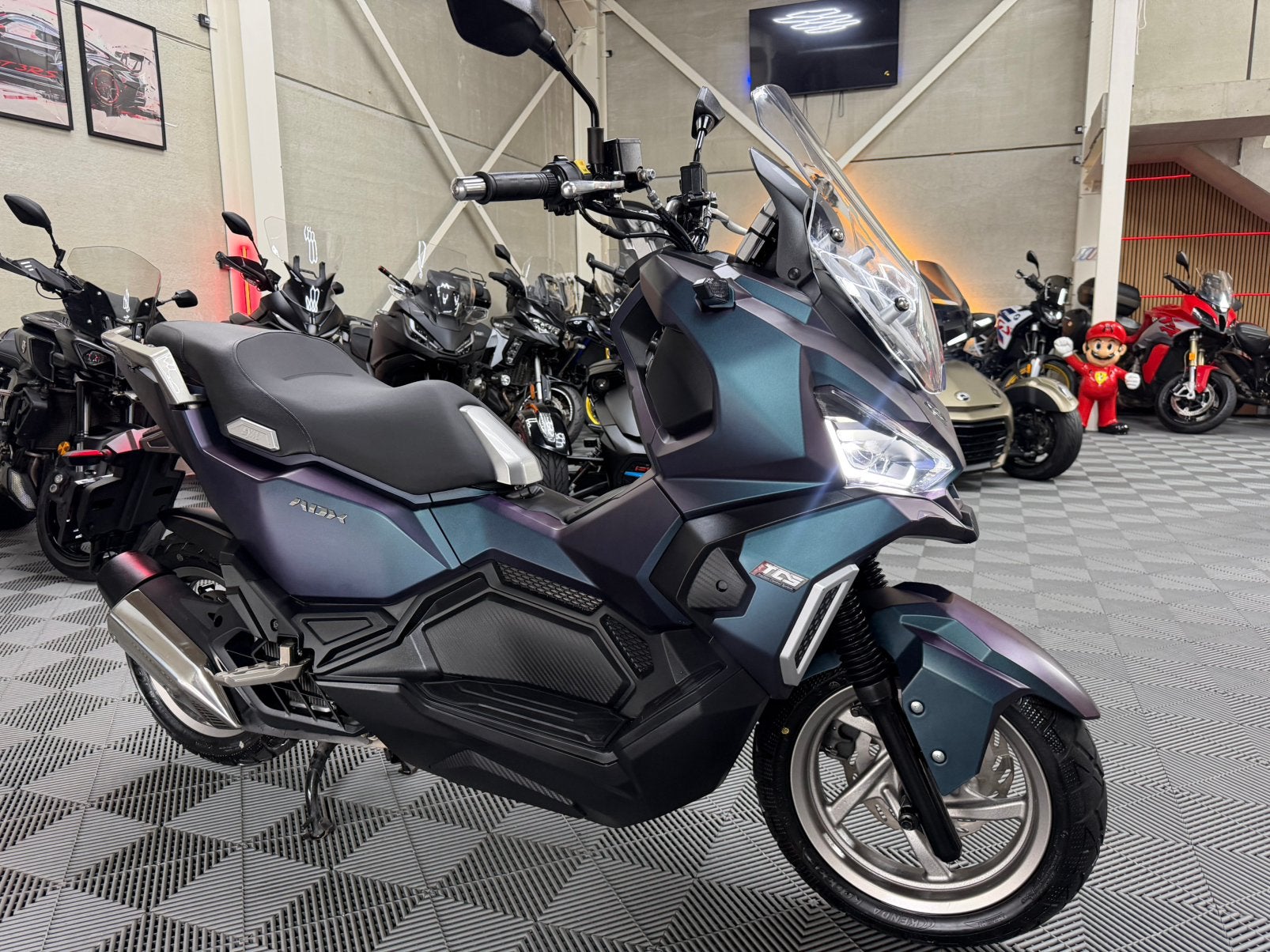 SYM 125 ADX * GARANTIE * 2024 * 4.500 km, D, Autres modèles, 125 cm³, Comme neuf