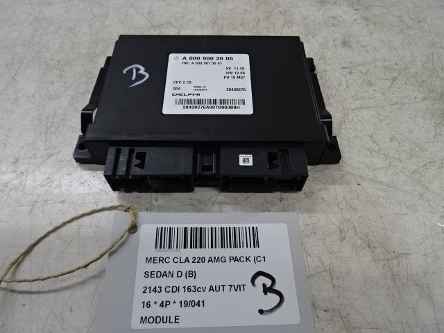 COMPUTER Mercedes-Benz CLA (117.3) (A0009003606), Gebruikt, Mercedes-Benz