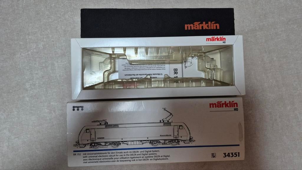 Märklin lege originele doos locomotief  nr 34351, Enlèvement ou Envoi, Locomotive, Märklin
