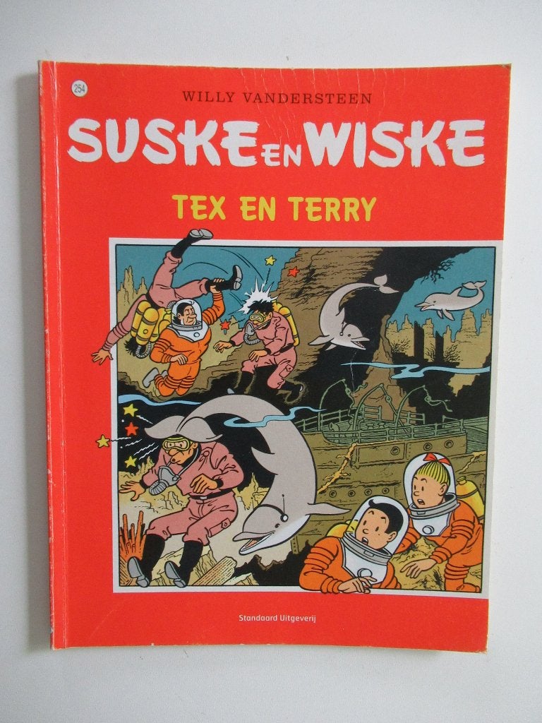 suske en wiske...nr.254...tex en terry, Livres, BD, Enlèvement ou Envoi, Utilisé