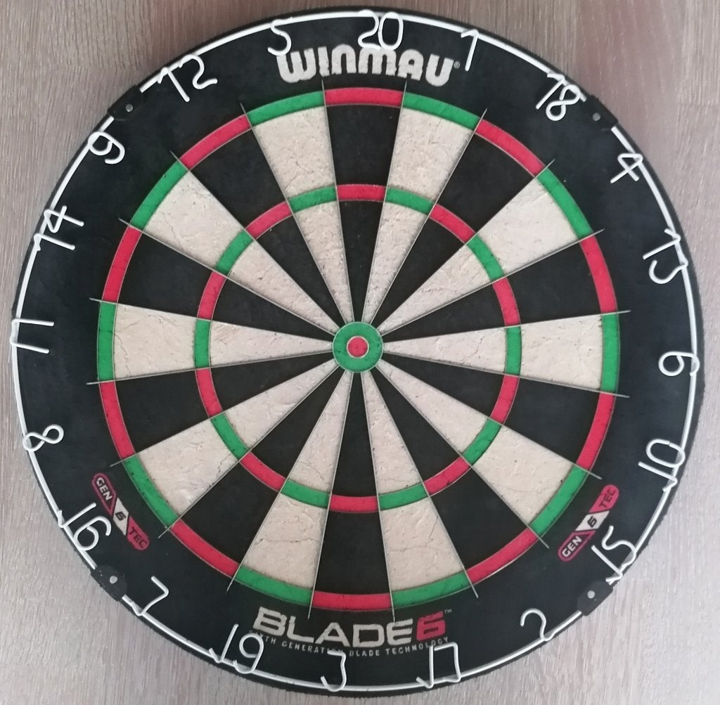 Winmau Blade 6., Sports & Fitness, Enlèvement ou Envoi, Comme neuf, Cible de fléchettes
